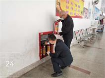 惠州市南线客运站 开展消防安全隐患排查工作